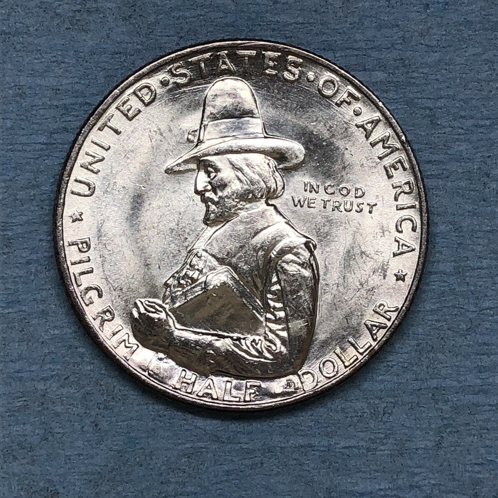 1920 pilgrim commemorative half dollar