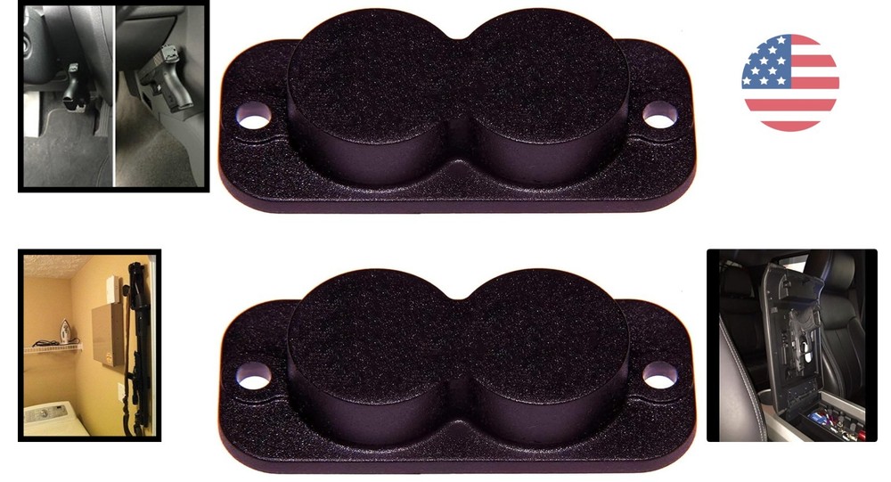 Secure 25 lb Tactical Gun Magnet for Quick Access & Universal Compatibility