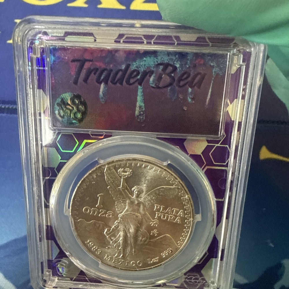1983-Mo Silver Libertad PCGS MS65