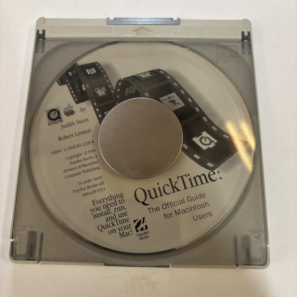 Quicktime: The Official Guide for Macintosh Users CDROM + CD CADDY