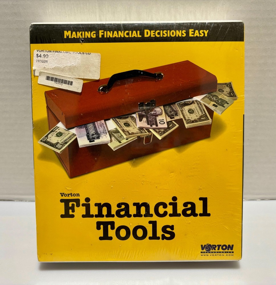 Vorton Technologies Financial Tools 1997 PC CD Computer Software