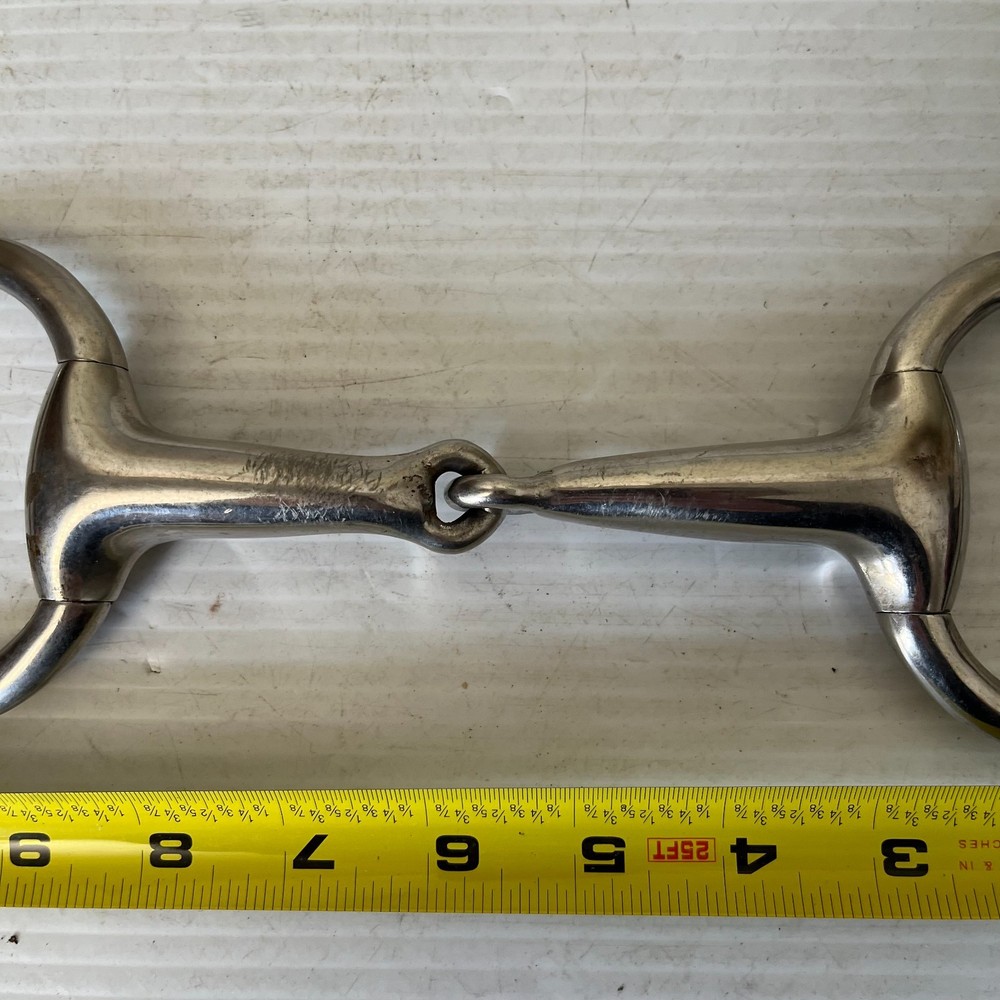 Stubben Single Jointed Eggbutt 5"