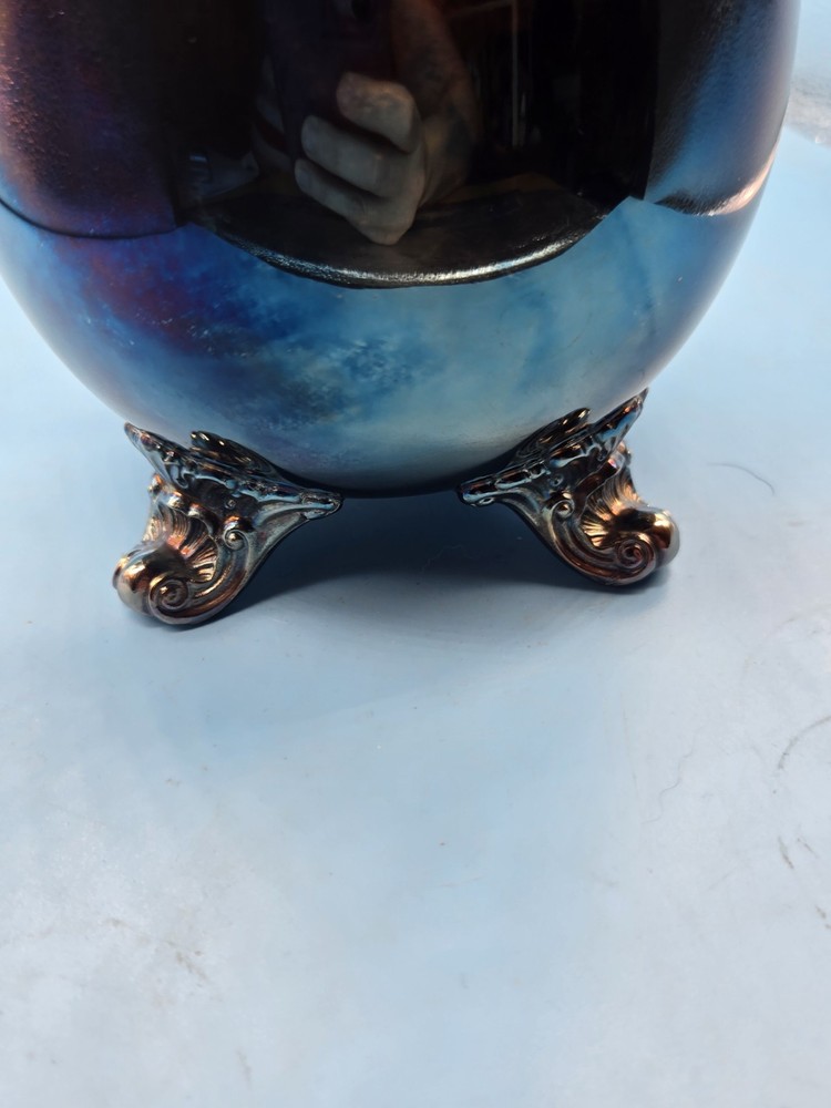 Vintage Gorham Silverplate Brass Water Pitcher