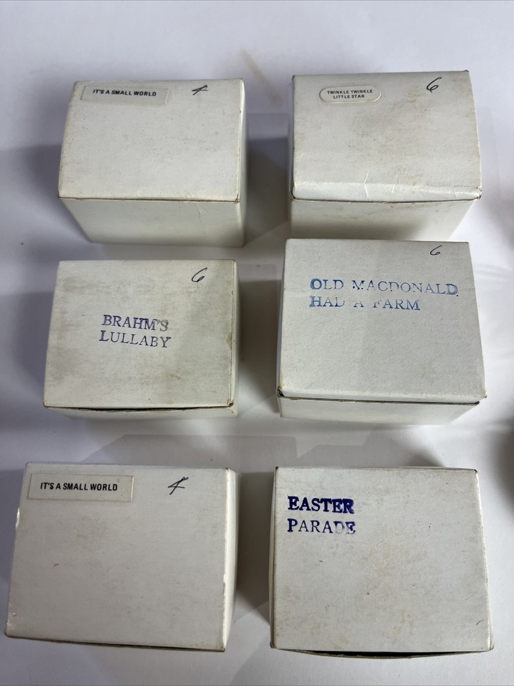 Touch Disc Musical Electronic Inserts Vintage.