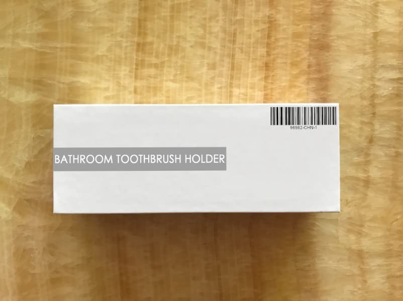 Toothbrush Holder, 5 Toothbrush Slots & Timer Function, Cordless Wall Mounted...