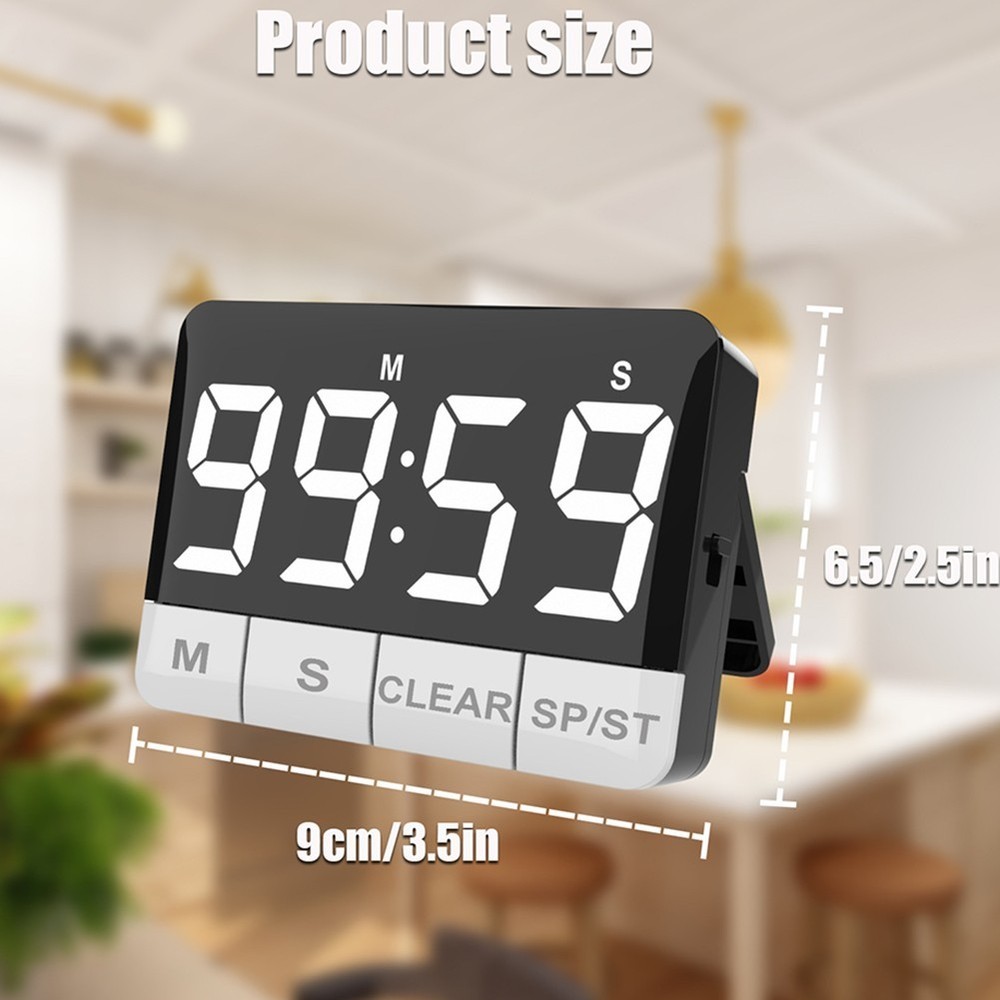 Magnetic Kitchen Timer for Countdown Student Time Management Materials