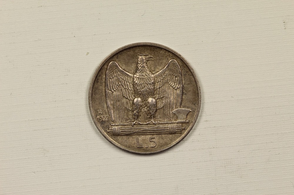 1927 Italy 5 Lire