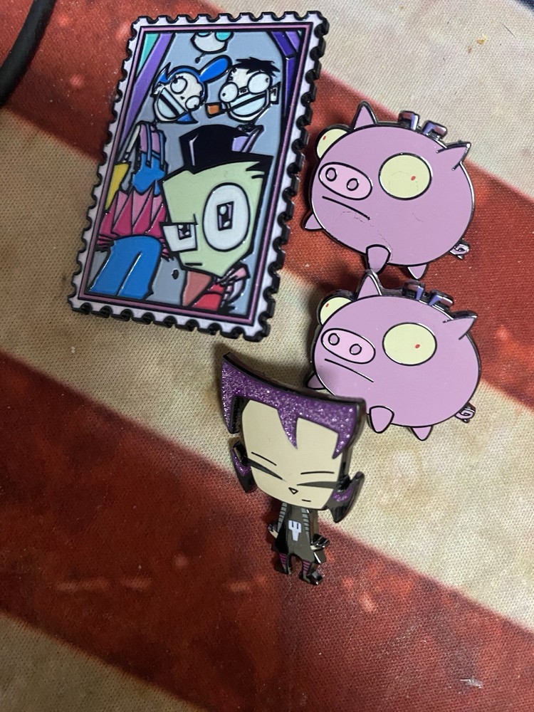 Invader Zim Pin Lot