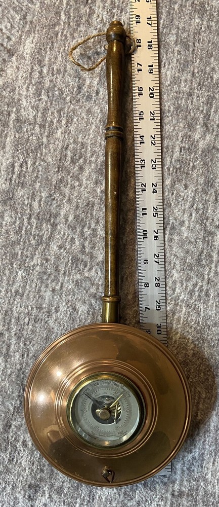 Antique/Vintage British Aneroid Stick Barometer