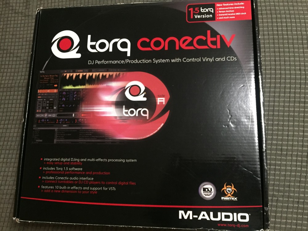 M-Audio Torq Conectiv Bundle DJ VINYL/CD/Controller
