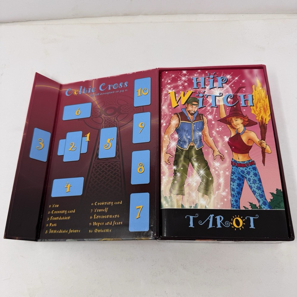 HIP WITCH TAROT Wiccan Complete Rare