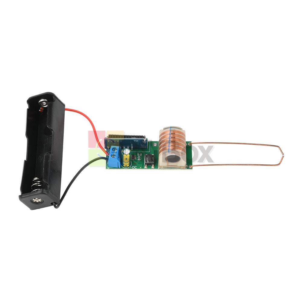 DC 3.7V Arc Igniter High Voltage Module 12mm 50m RC Arc Lighter Boost Coil Board