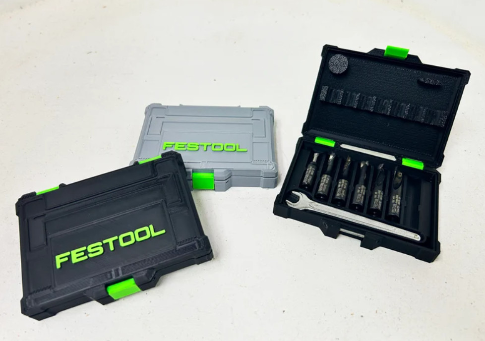 Domino Bit Storage Case for Systainer Style Boxes – Woodworking Organizer