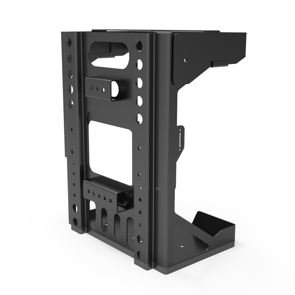 Adjustable Backpack Blower Sprayer Rack for Open & Enclosed Landscape Trailer