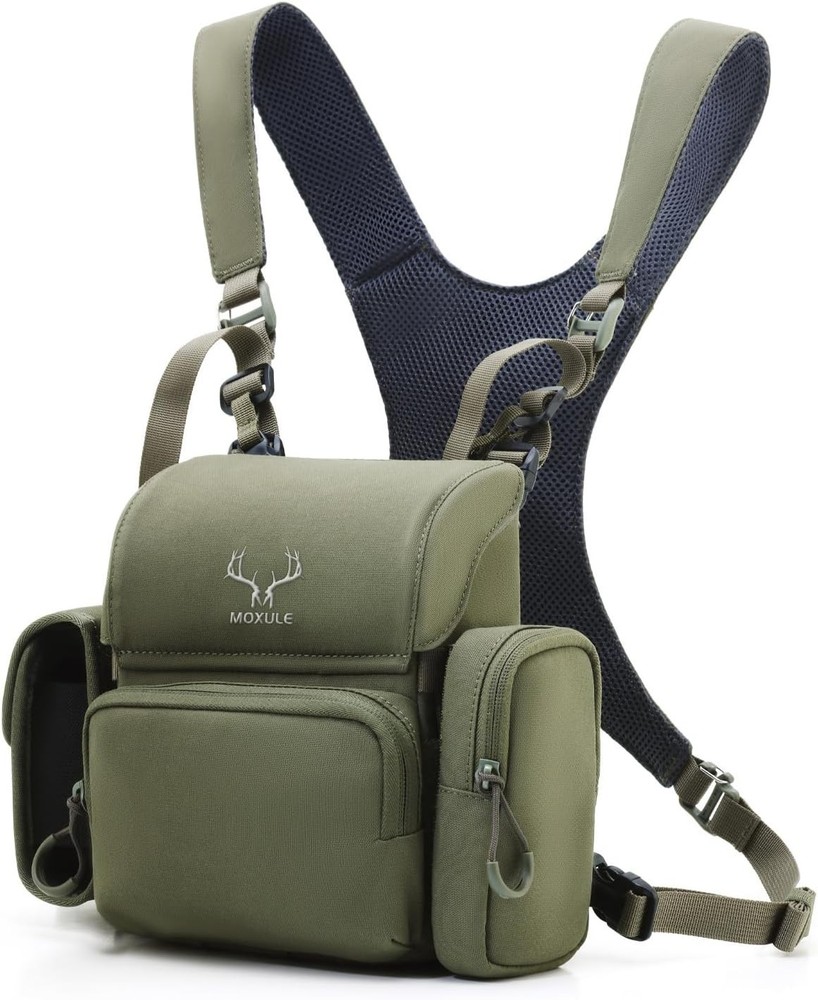 Binocular Harness Chest Pack: Bino Case with Rangefinder Pocket