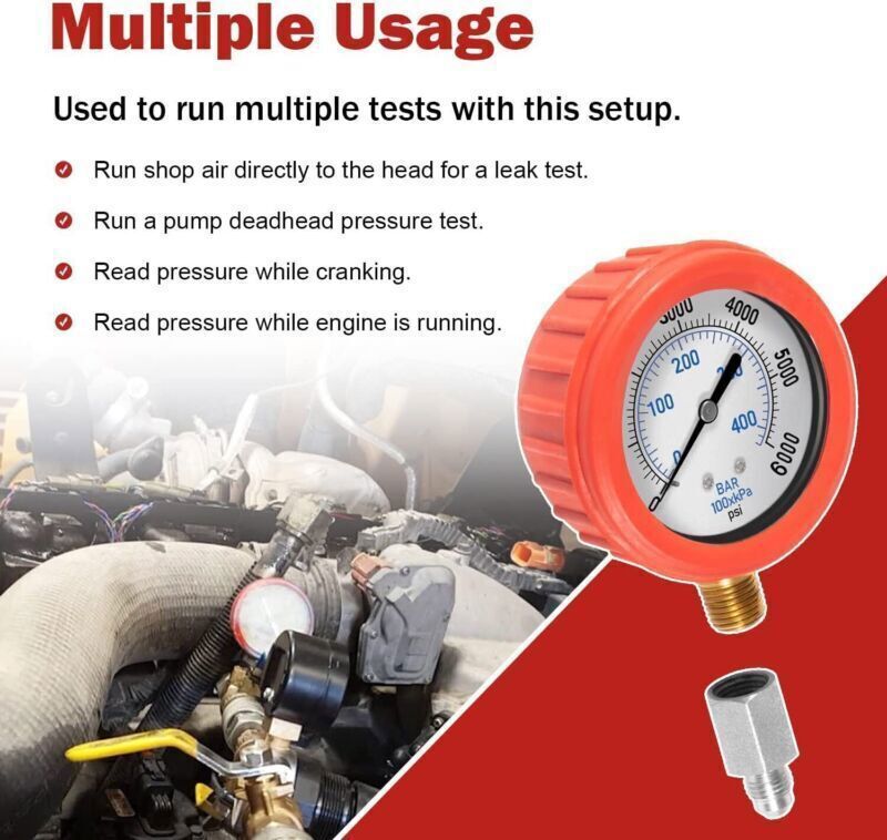 For International MaxxForce DT 9 10 466 Hpop System Test Tool Kit High Pressure