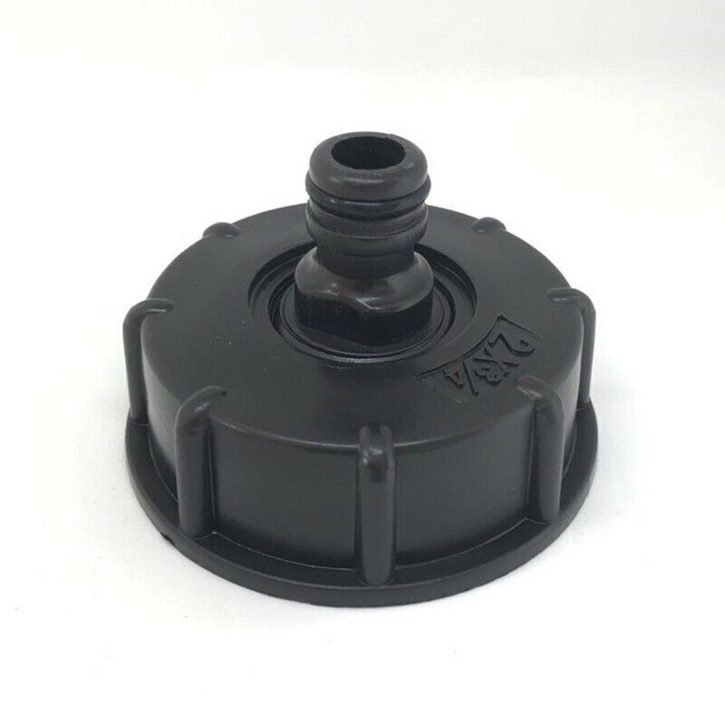 5PCS IBC Tank Adapter Hose Pipe 60mm Thick Thread Storage Outlet Caps 3/4" CS