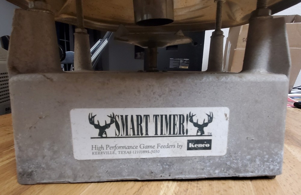Kenco Smart Timer High Performance Automatic Game Feeder Deer Turkey Hogs W/Can