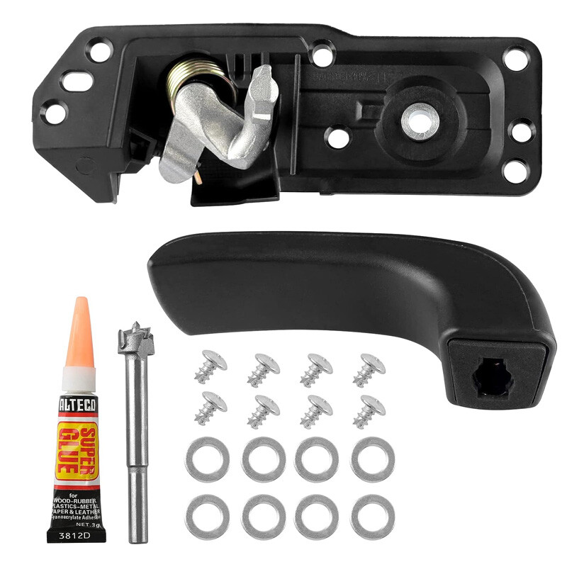LH Driver Side Interior Door Handle Kit for 07-13 Chevy Silverado GMC Sierra US