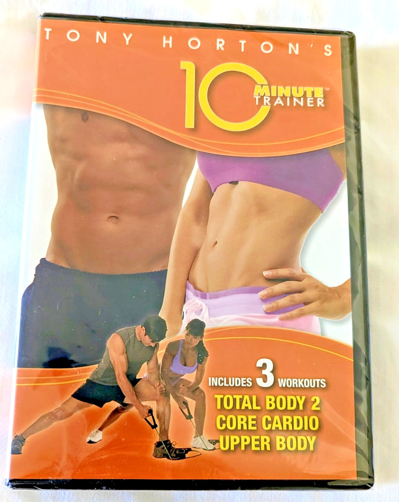 Tony Horton's 10 Minute Trainer DVD Package & Workout Plan NEW