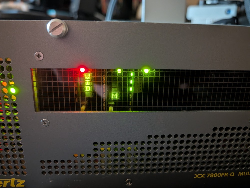 Evertz 7721AE-A4-HD Analog Audio Embedder card