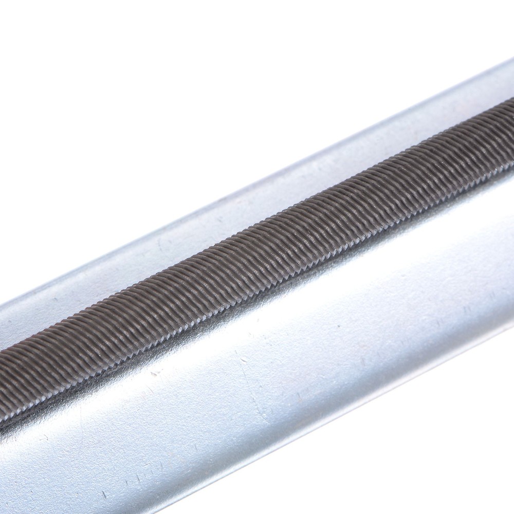 Chainsaw File - 11/64" Round Rasp Chrome Steel with Sharpening Guide Handle