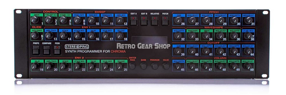 Stereoping Programmer Midi Controller for Rhodes Chroma Vintage Synth Preorder