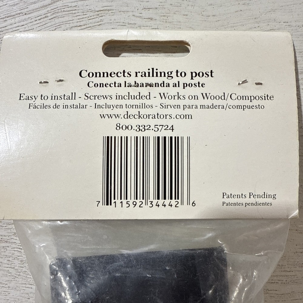 Deck Railing Connector Brackets New Pack Of Two