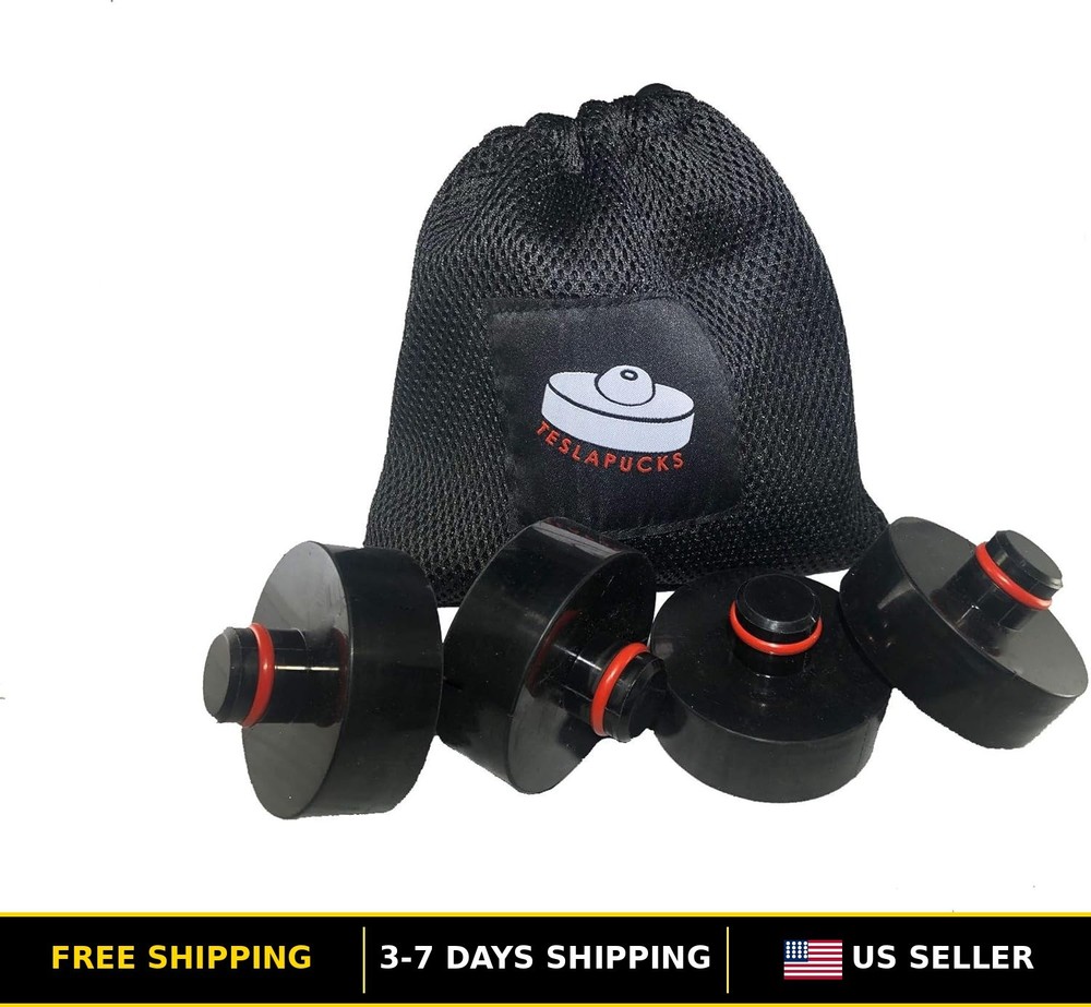 Lifting Jack Pad Set for Model 3, Y, S, X - 4 Pack