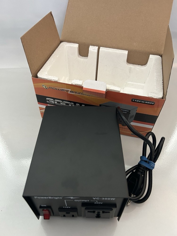 Schuco Step Up / Down Transformer by PowerBright 220/110 Volt