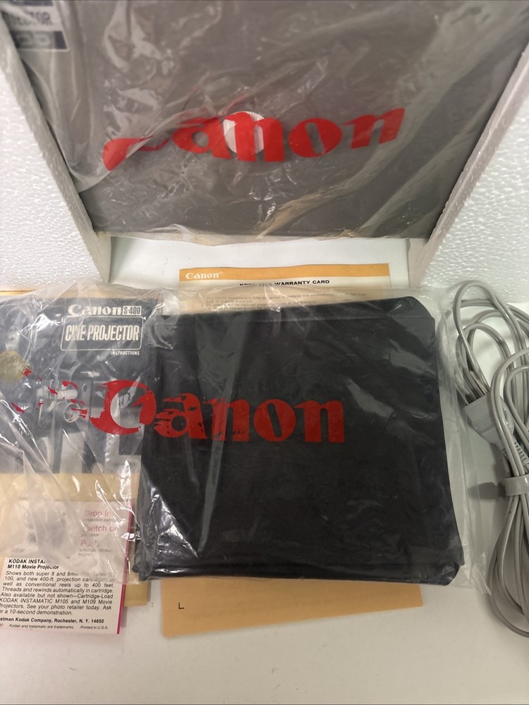 CANON S-400 CINE PROJECTOR / Open Box