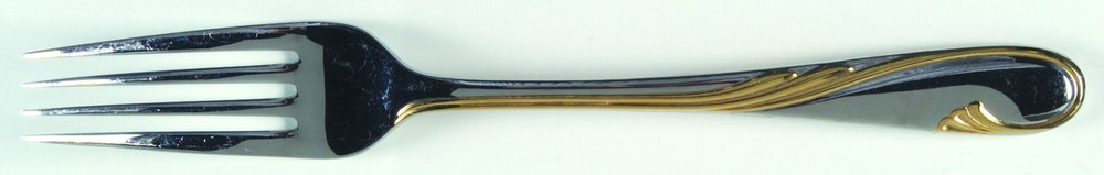 Gorham Silver Golden Swirl  Fork 178963