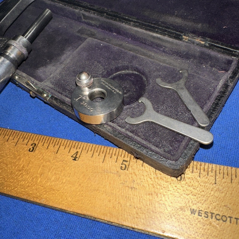 Brown & Sharpe # 47 Micrometer and Original Case!