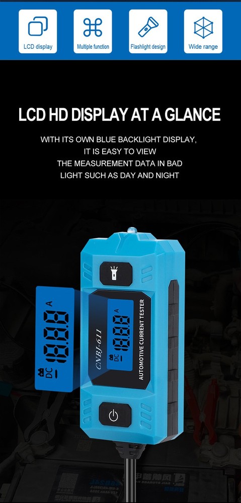 Car Fuse Current Tester/Current Tester/Leakage Current Analyzer/Fault Detector