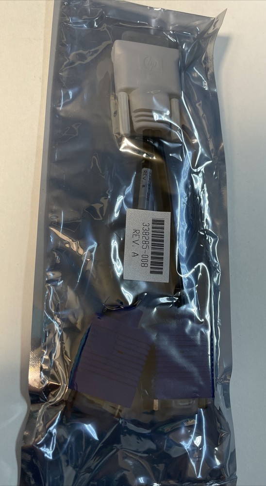 HP 338285-008 Video Adapter Dual Monitors Y-Splitter Cable