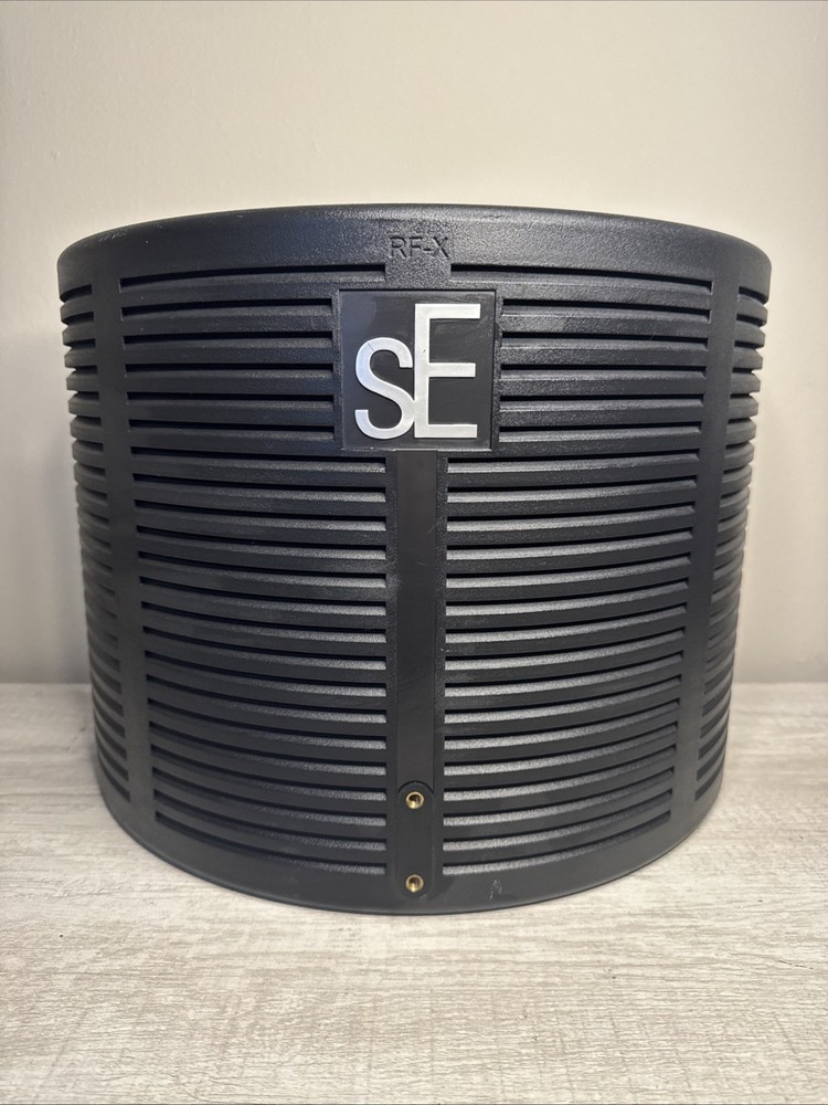 sE Electronics RF-X Vocal Reflection Filter / Isolation Booth – Black