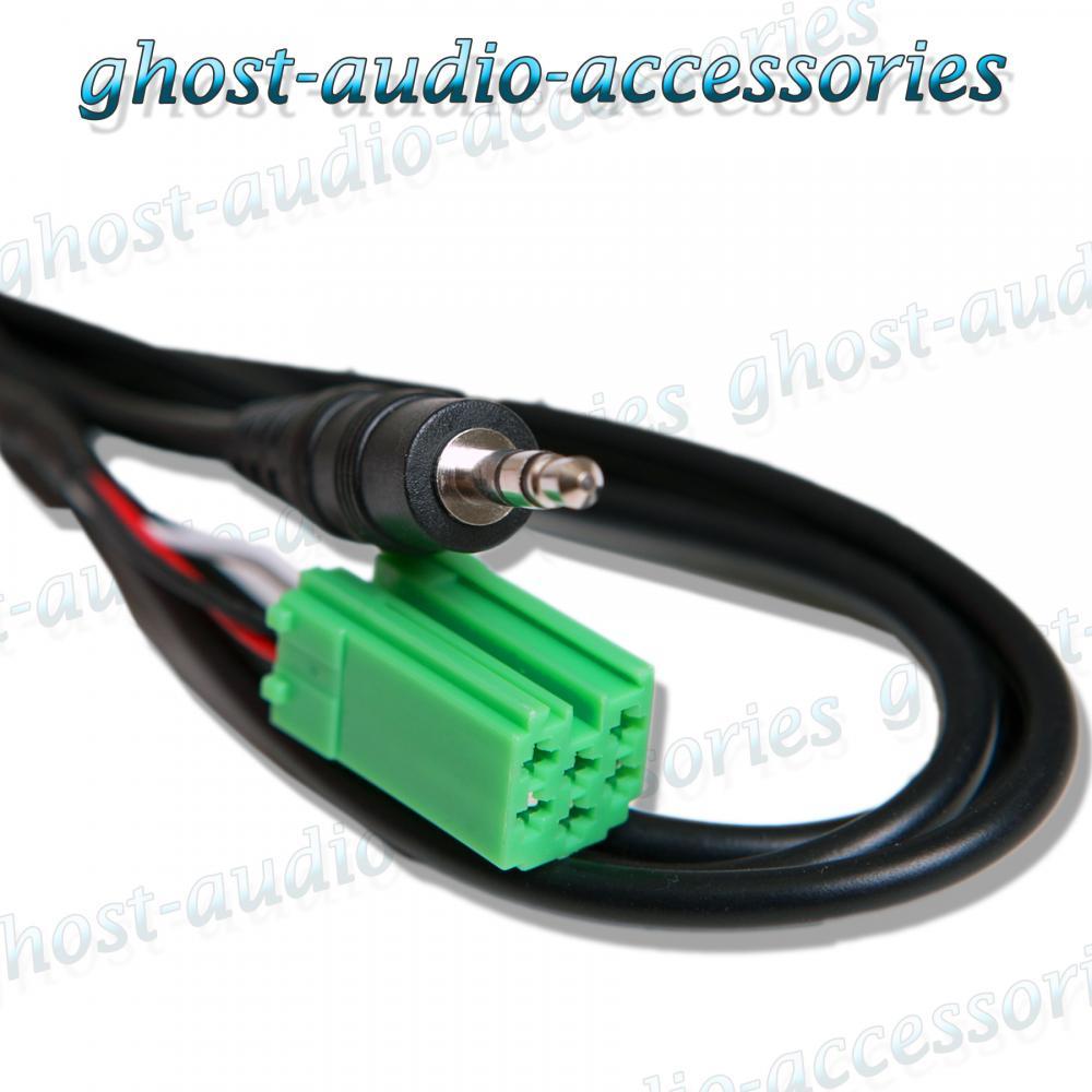 Renault Twingo Aux IN Input Adapter for IPOD MP3 iPhone CT29RN02