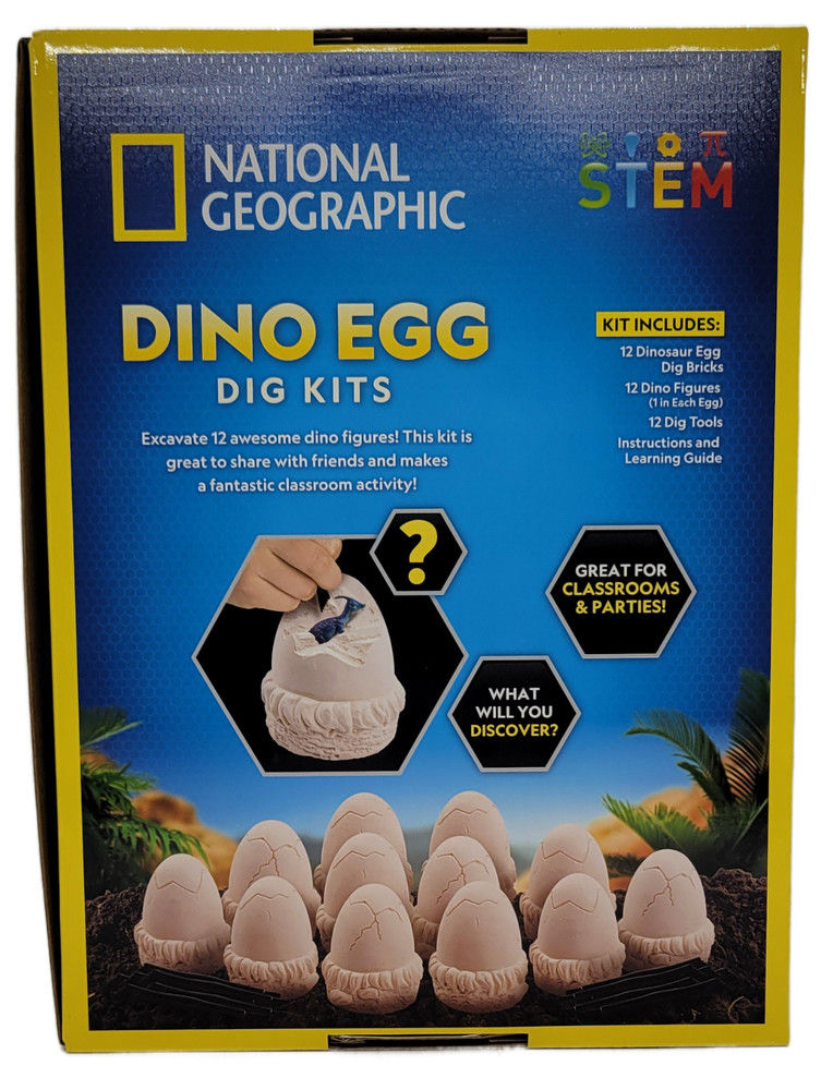 National Geographic Dino Egg Dig Kits
