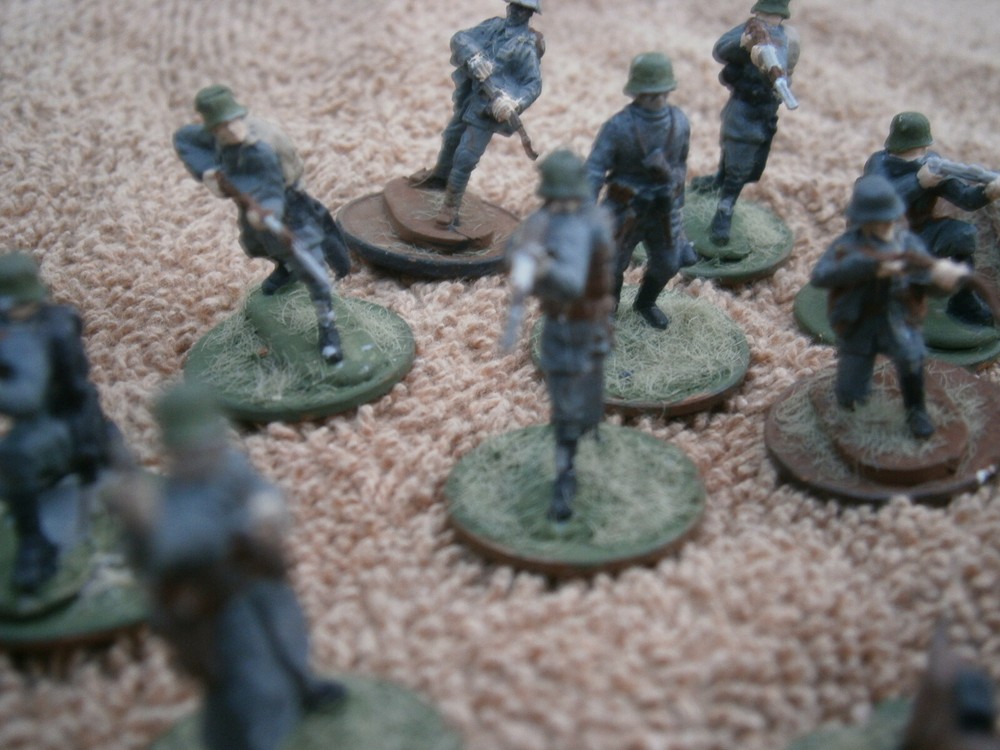 20mm painted WW1 German Infantry x20