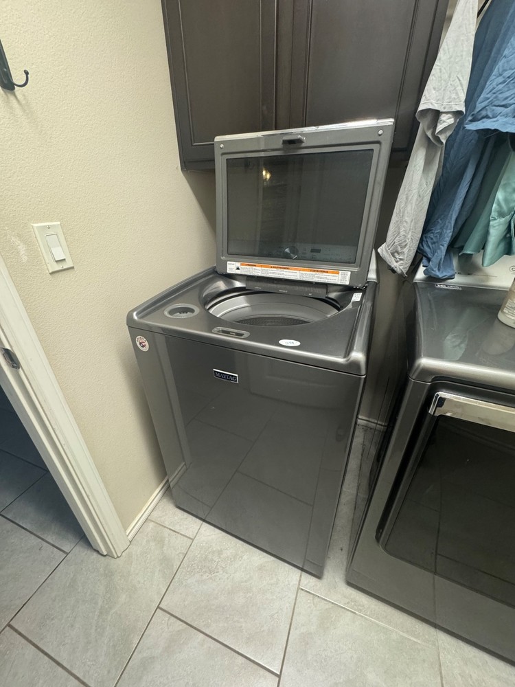 maytag washer dryer set used pre owned