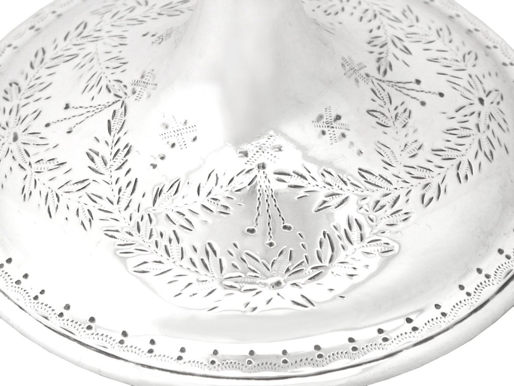 Antique Victorian Sterling Silver Goblet
