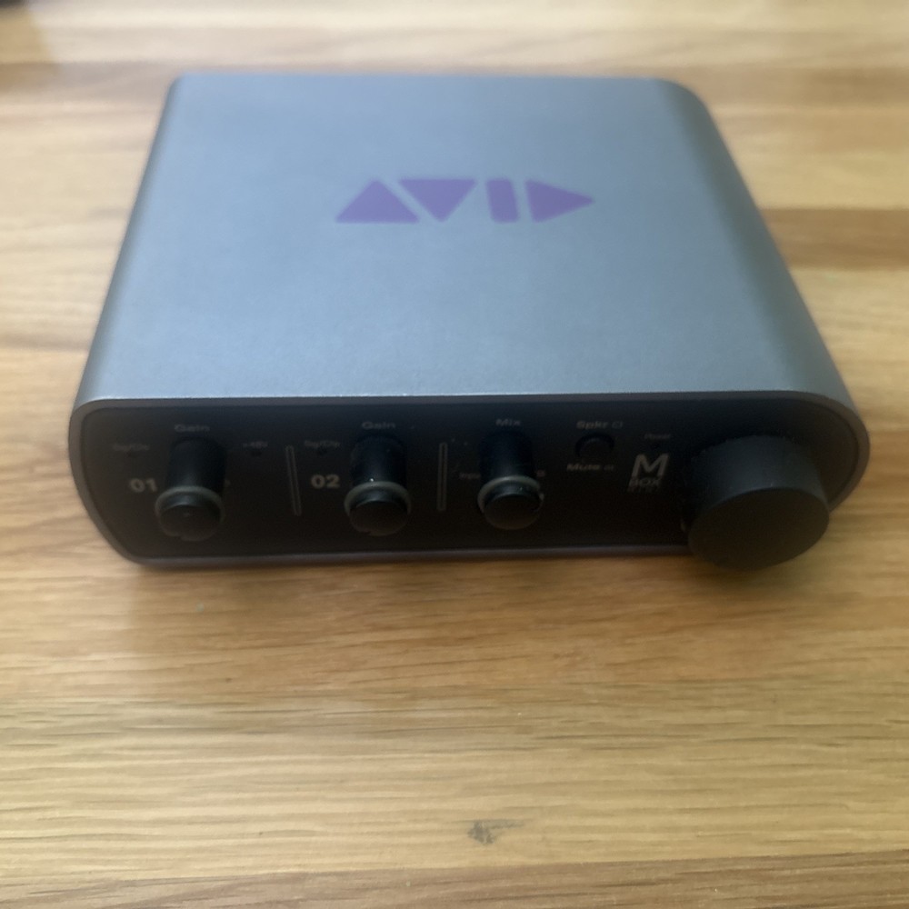 AVID MBox Mini USB Audio Interface Tested Working