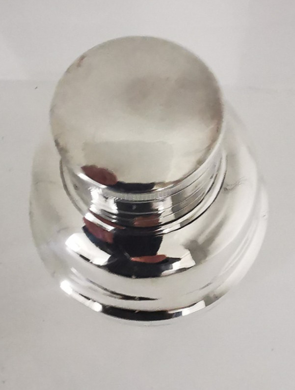 Fine Antique Solid Silver 3pc Cocktail Shaker - Mauser C.1899.