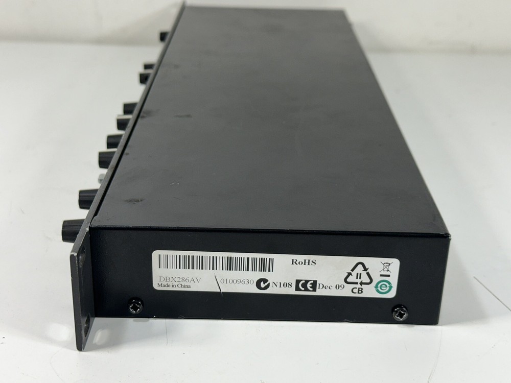 DBX 286A ~ Microphone Preamp & Processor ~ Power On / READ DESCRIPTION