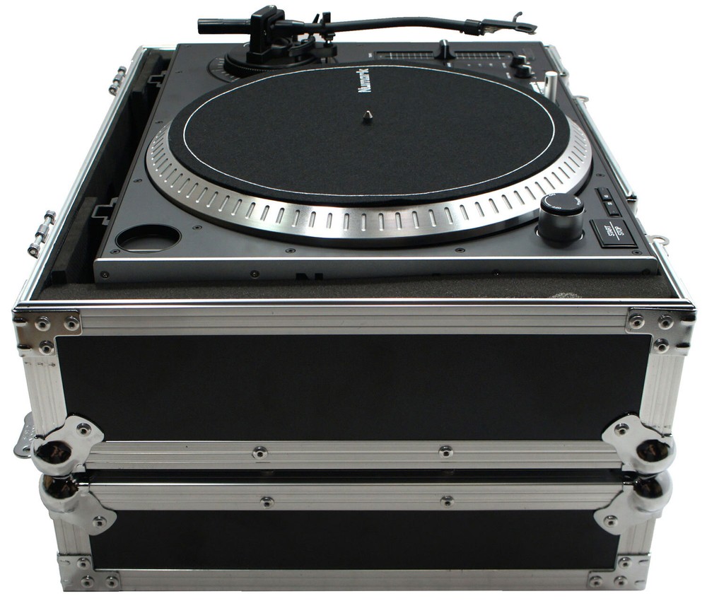 Harmony HC1200E Flight Foam Lined DJ Turntable Custom Case fits Numark NTX1000