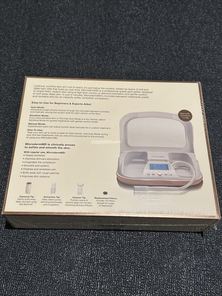 MicrodermMD by Trophy Skin Microderm Abrasion System TSMDD02 White