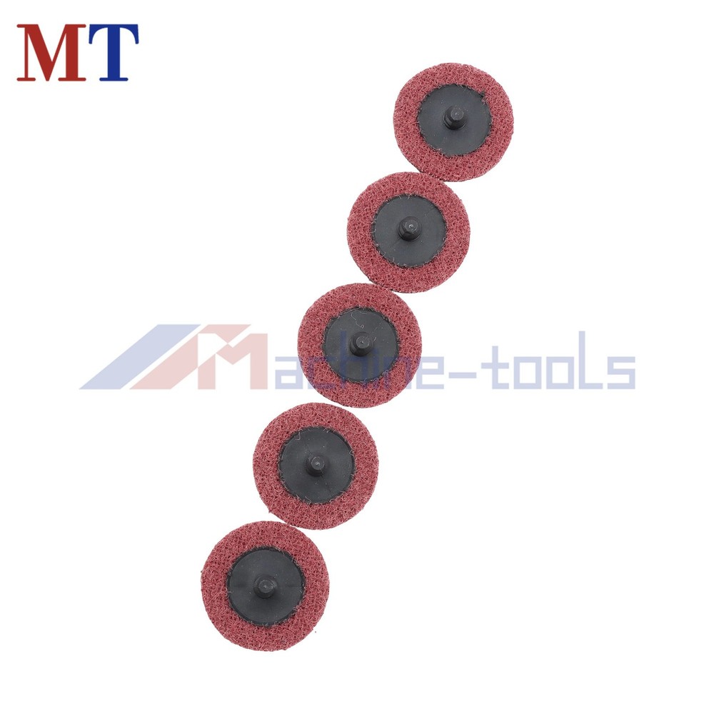 2 Inch Medium Nylon Surface Conditioning Quick Change Sanding Discs - 25 Pack