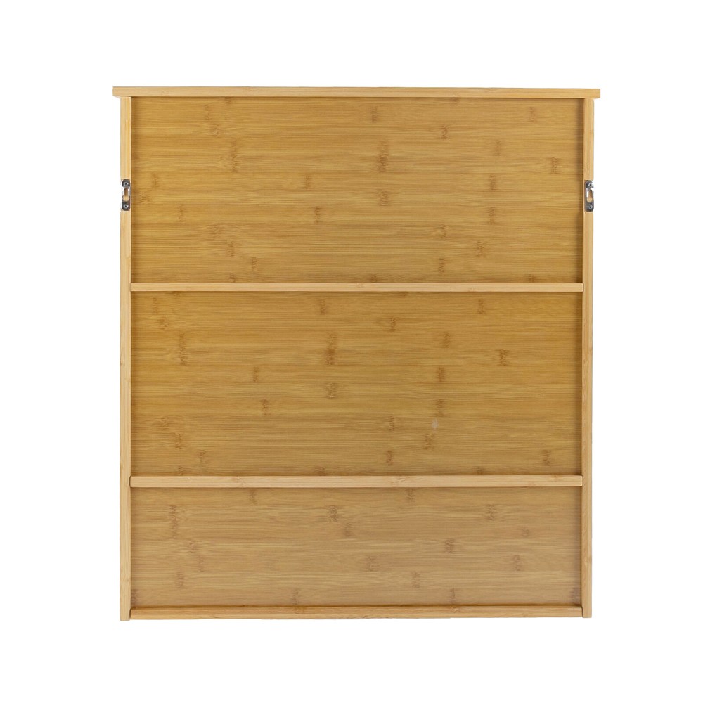 Modern Bamboo Storage Cabinet Bathroom Kitchen 3 Tiers Organizer Storage Shelf