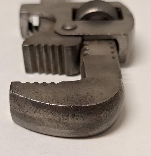 Vintage Stillson No. 8 Adjustable Monkey Wrench Morco Moore Drop Forging Tool Co
