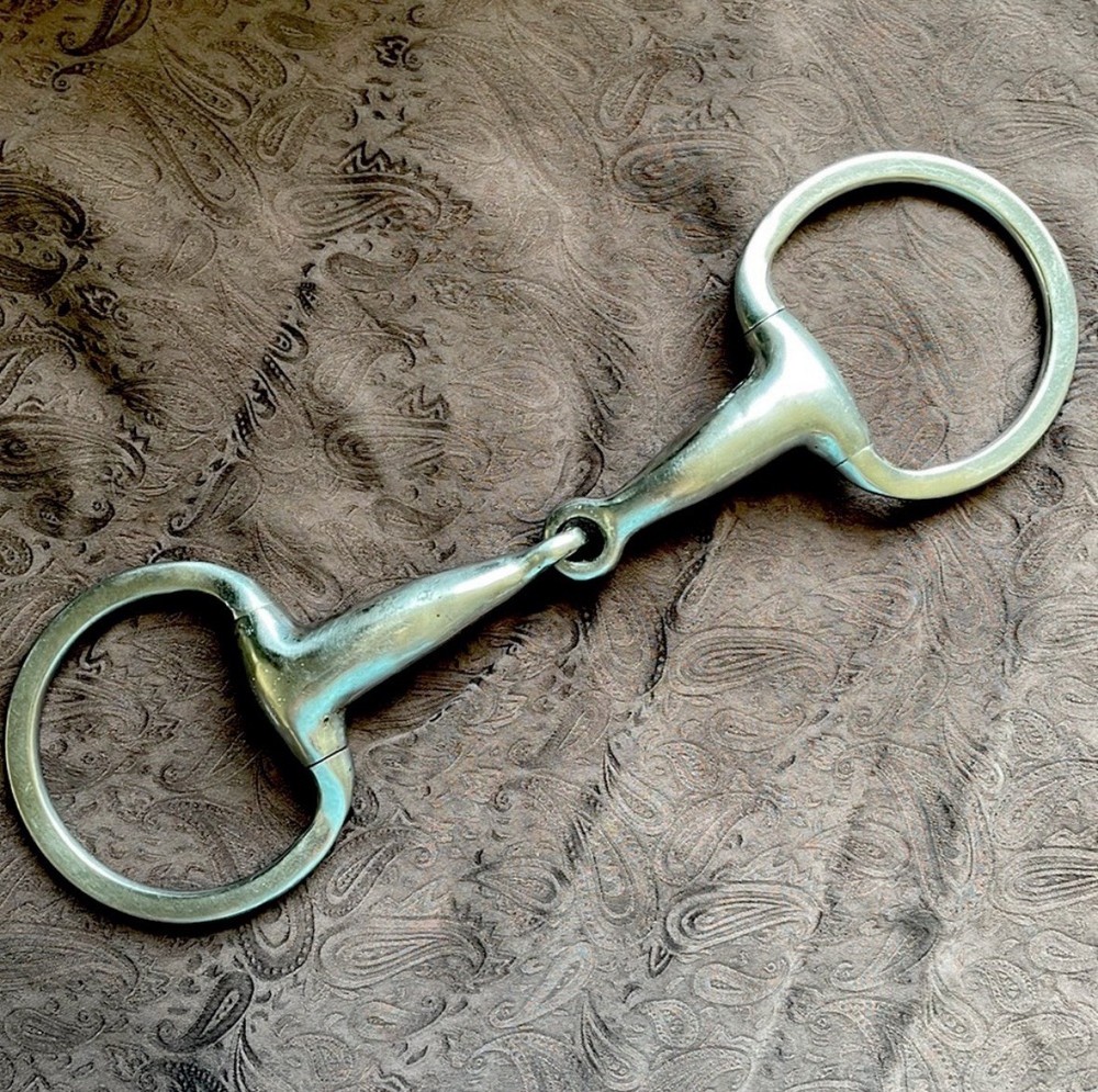 English Eggbutt Snaffle Horse Bit